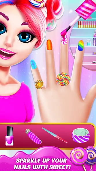 DIY Candy Makeup-Beauty Salon (ДИУАИ Мейкап)  [МОД Бесконечные деньги] Screenshot 3