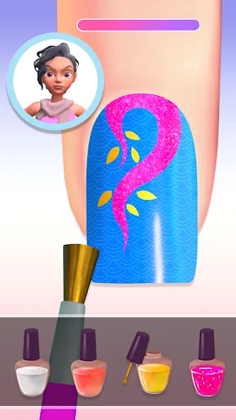 Nail Salon 3D  [МОД Много денег] Screenshot 5