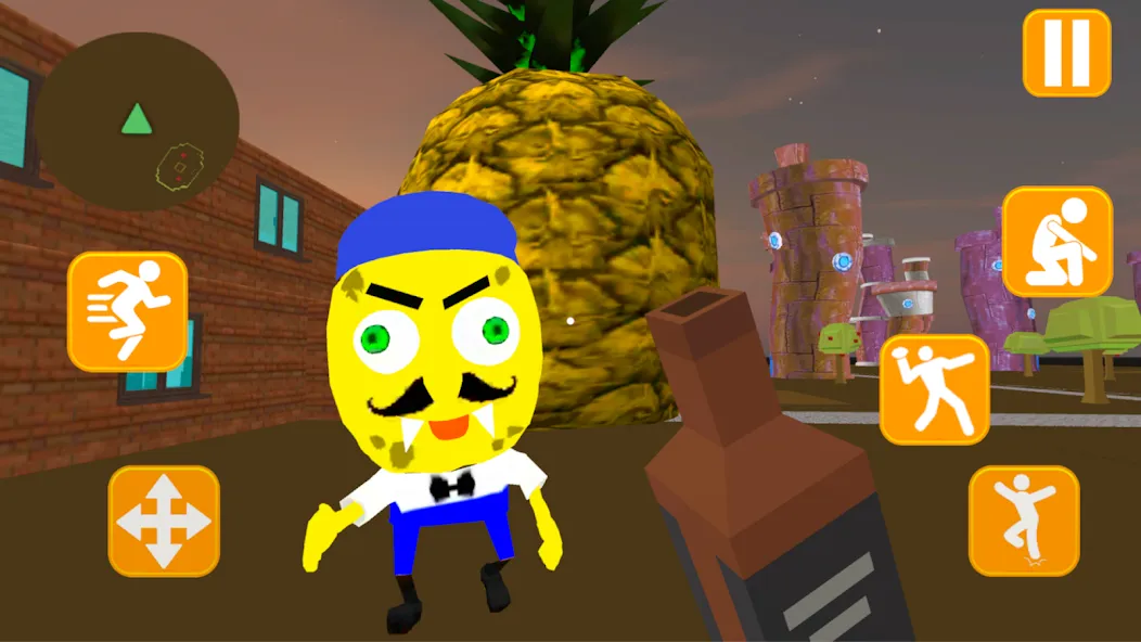 Neighbor Sponge. Scary Secret  [МОД Меню] Screenshot 1