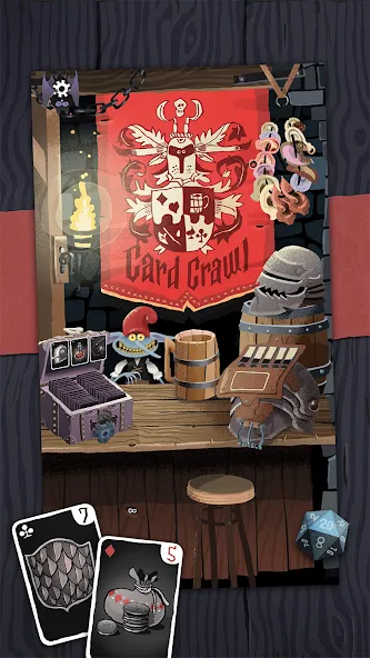 Card Crawl (Кард Кролл)  [МОД Unlocked] Screenshot 2