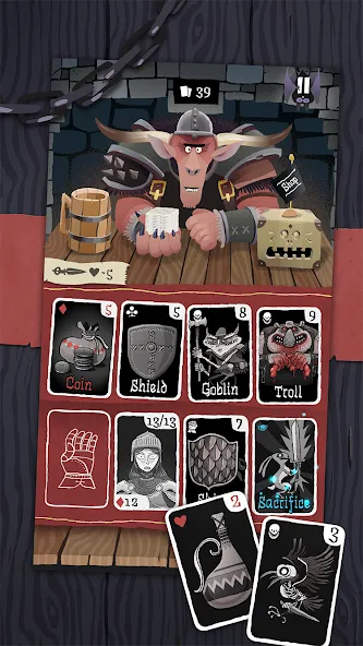 Card Crawl (Кард Кролл)  [МОД Unlocked] Screenshot 3