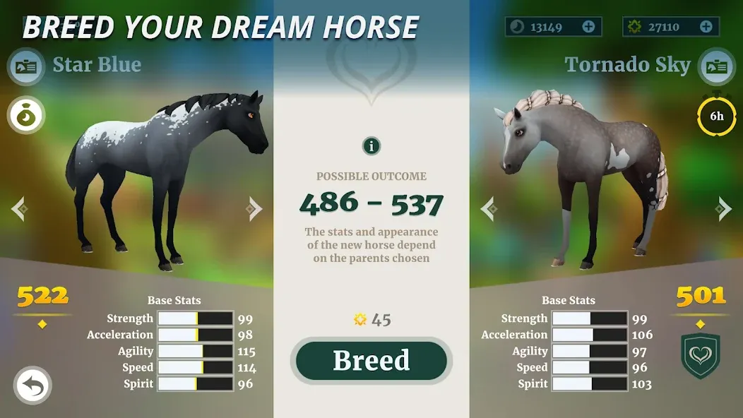 Wildshade: Fantasy Horse Races (Уайлдшейд)  [МОД Бесконечные деньги] Screenshot 2