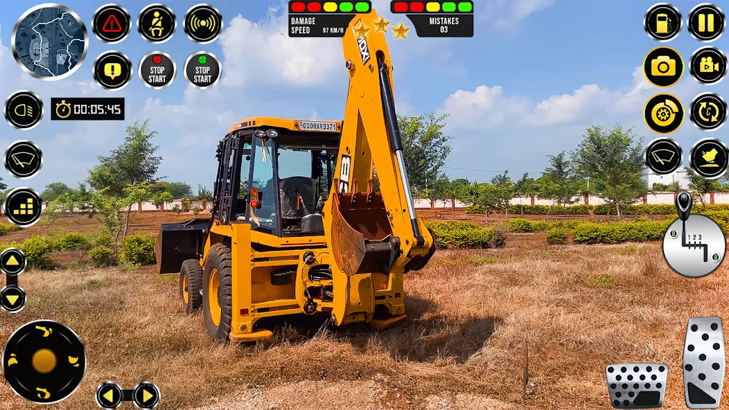 JCB Excavator Construction 3D  [МОД Бесконечные деньги] Screenshot 1