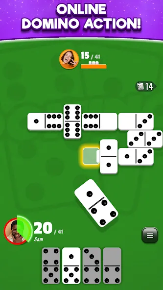 Domino Club: 1v1 Online Game (Домино Клуб)  [МОД Unlimited Money] Screenshot 1