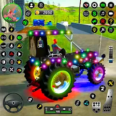 Взлом Tractor Farming Games 2023  [МОД Unlocked] - стабильная версия apk на Андроид