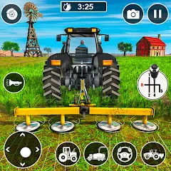 Скачать взлом Real Tractor Driving Games (Риал Трактор Драйвинг Геймс)  [МОД Бесконечные монеты] - полная версия apk на Андроид