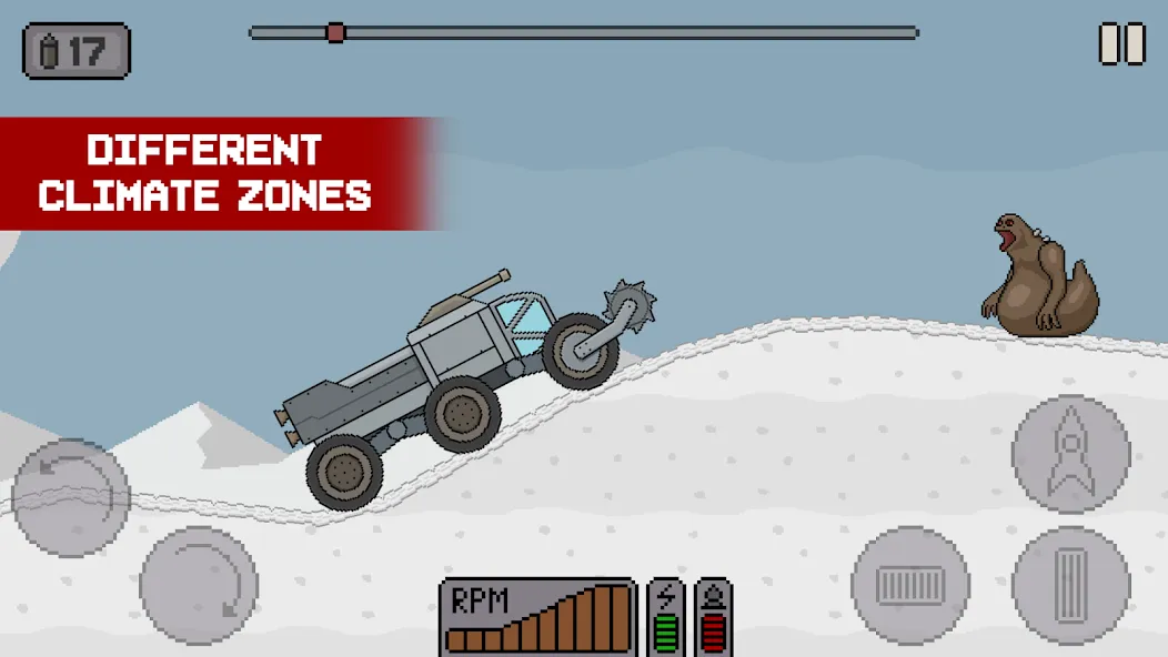 Death Rover: Space Zombie Race (Дэт Ровер)  [МОД Unlocked] Screenshot 3