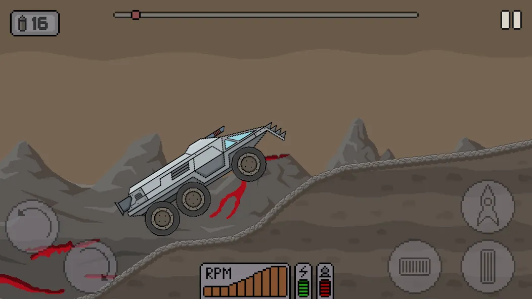 Death Rover: Space Zombie Race (Дэт Ровер)  [МОД Unlocked] Screenshot 5