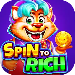 Скачать взлом Spin To Rich - Vegas Slots (Спин Ту Рич)  [МОД Много монет] - последняя версия apk на Андроид