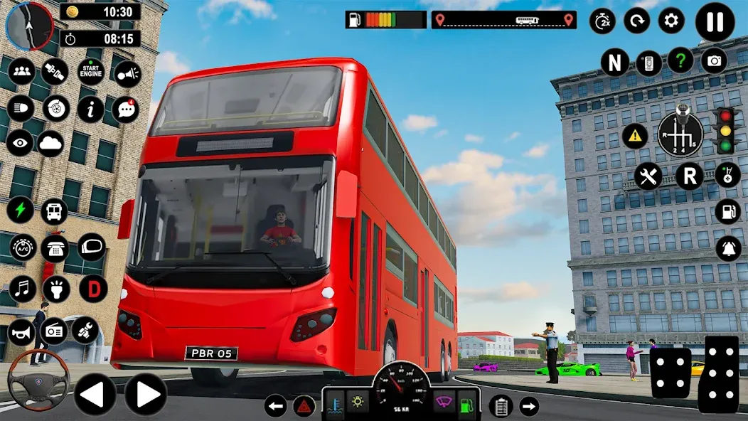 Coach Bus Games: Bus Simulator (Коуч Бас Геймс)  [МОД Меню] Screenshot 2