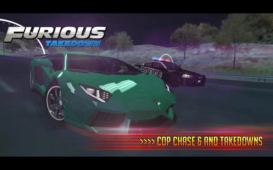 Furious: Takedown Racing (Фьюриъс)  [МОД Много денег] Screenshot 3