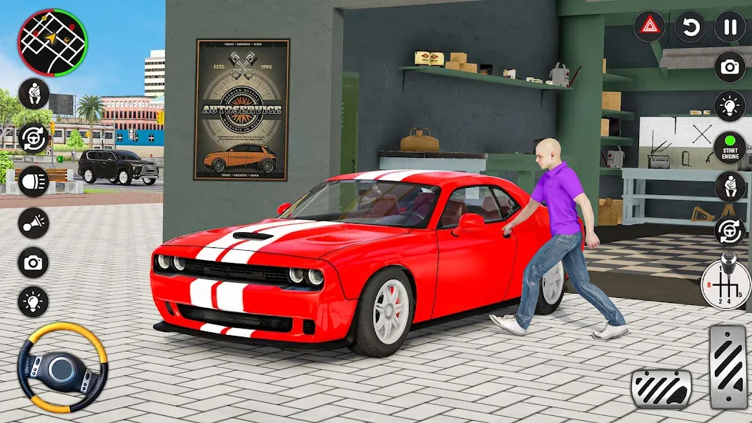 City Car Simulator & Car City  [МОД Все открыто] Screenshot 2