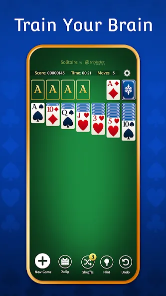 Solitaire: Classic Card Games  [МОД Много монет] Screenshot 1