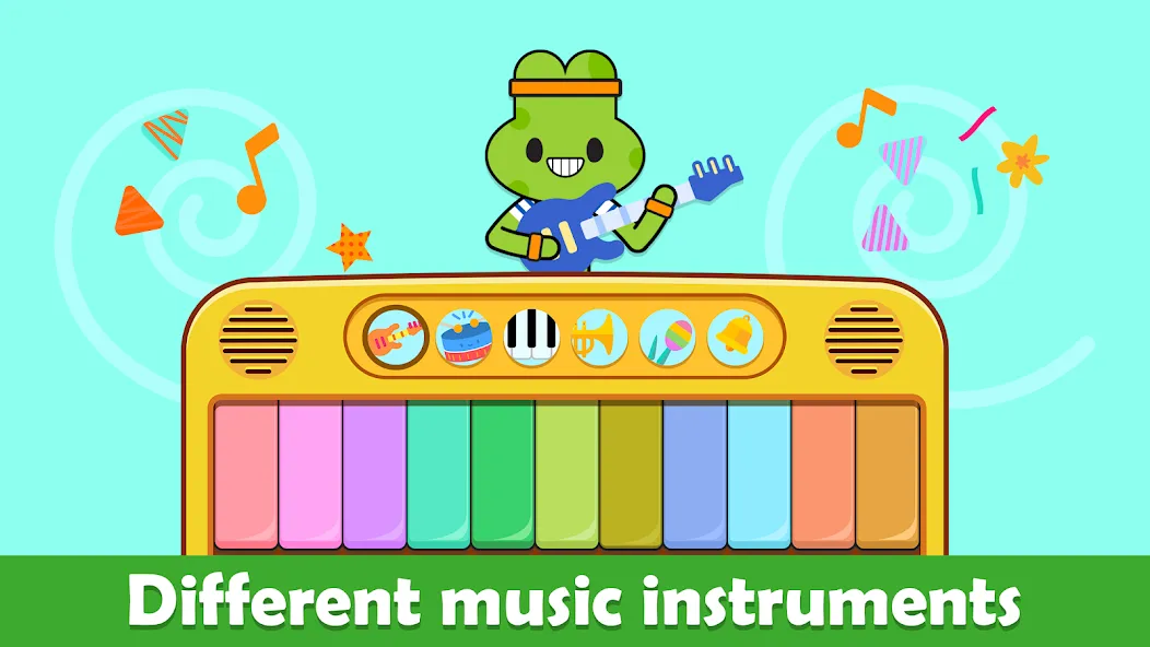 Baby Piano Kids Music Games  [МОД Бесконечные монеты] Screenshot 3