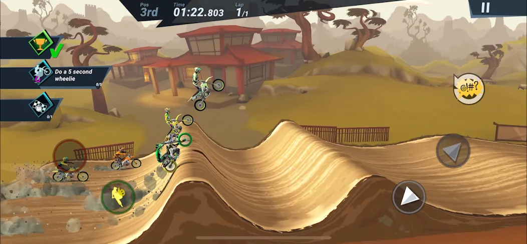 Mad Skills Motocross 3 (Мэд Скиллз Мотокросс 3)  [МОД Все открыто] Screenshot 1