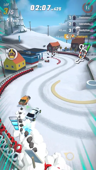 Rally Clash - Car Racing Game (Ралли Клаш)  [МОД Бесконечные деньги] Screenshot 2