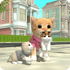 Скачать взлом Cat Sim Online: Play with Cats  [МОД Unlocked] - последняя версия apk на Андроид