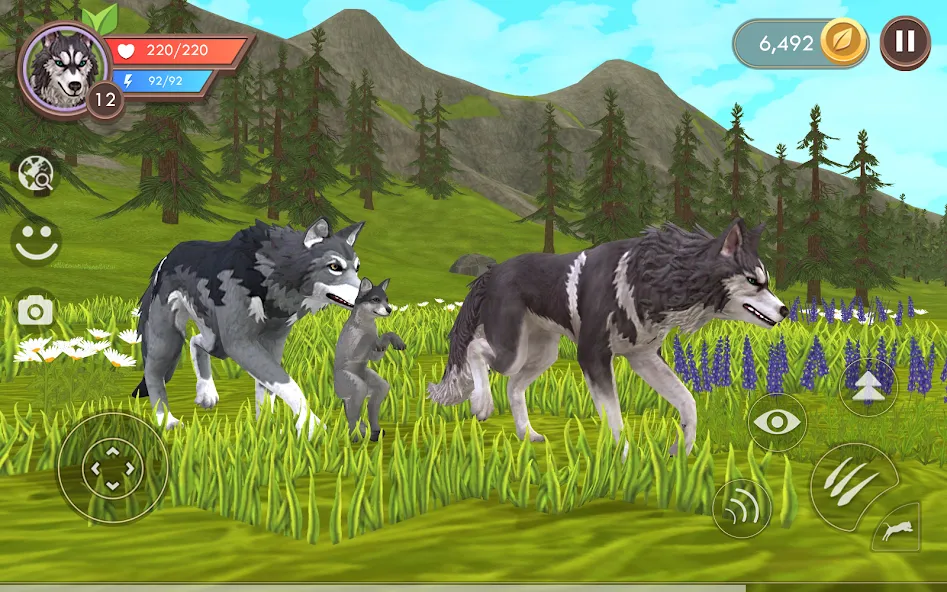 WildCraft: Animal Sim Online (Уайлдкрафт)  [МОД Много денег] Screenshot 1