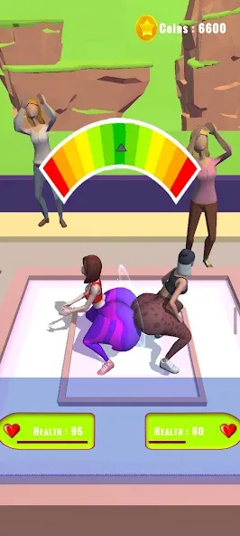 Twerk Race 3D: Belly Body Run (Тверк Рейс 3D)  [МОД Много монет] Screenshot 3