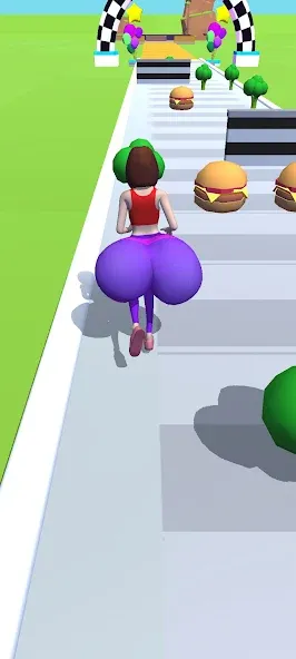 Twerk Race 3D: Belly Body Run (Тверк Рейс 3D)  [МОД Много монет] Screenshot 4