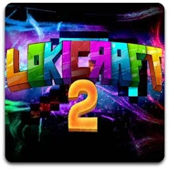 Взломанная LokiCraft 2  [МОД Много монет] - полная версия apk на Андроид