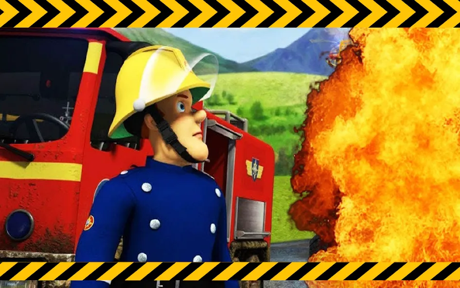 Fireman sam Truck rescue (Пожарный Сэм и спасение на грузовике)  [МОД Menu] Screenshot 4