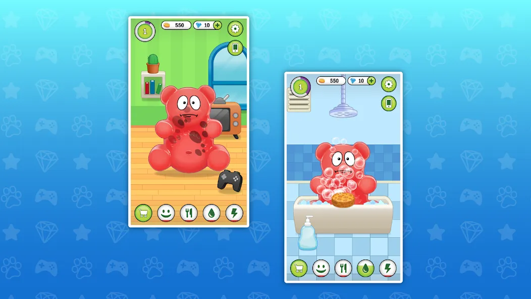 My Jelly Bear Pet  [МОД Unlimited Money] Screenshot 5