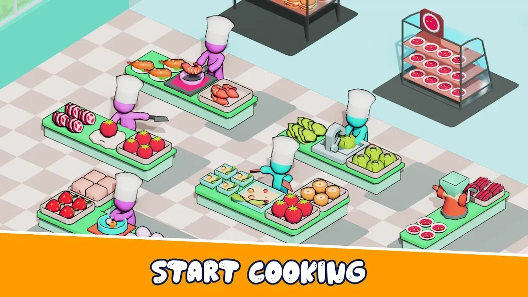 Kitchen Fever: Food Tycoon (Китчен Фивер)  [МОД Unlocked] Screenshot 3