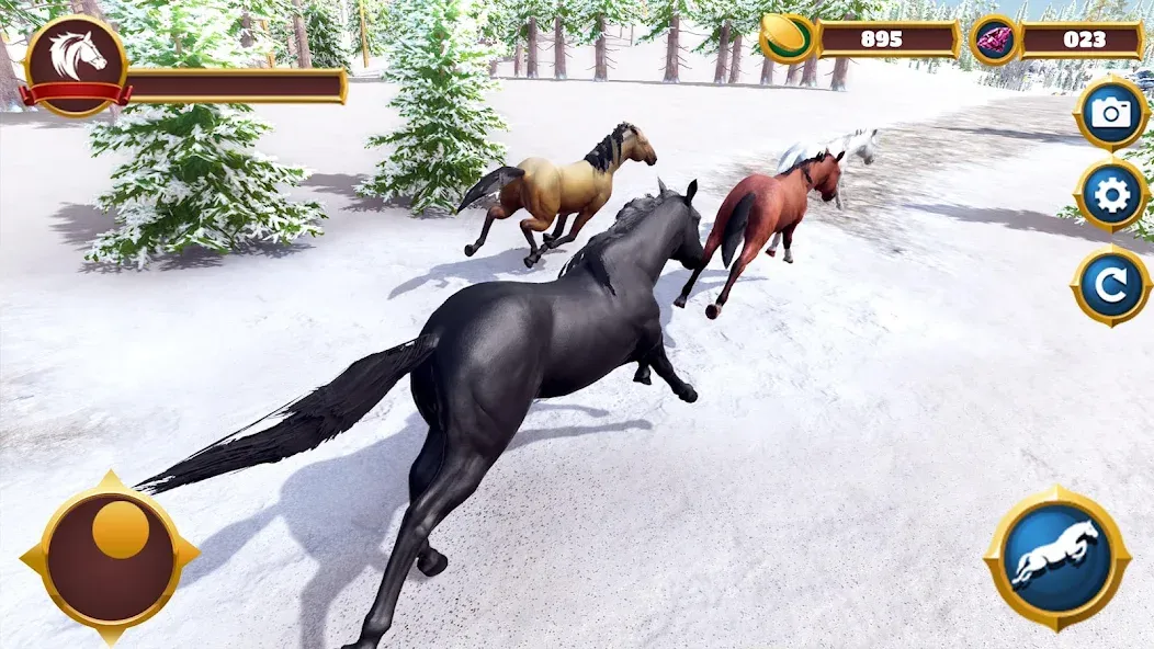 Virtual Horse Family Simulator  [МОД Все открыто] Screenshot 4