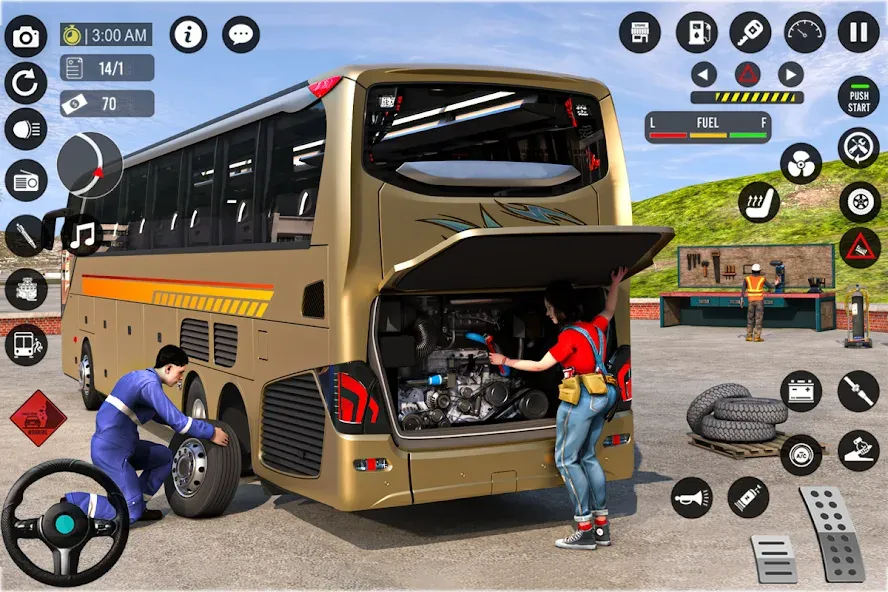 Bus Simulator 3D: Bus Games (Бус Симулятор 3Д)  [МОД Все открыто] Screenshot 5