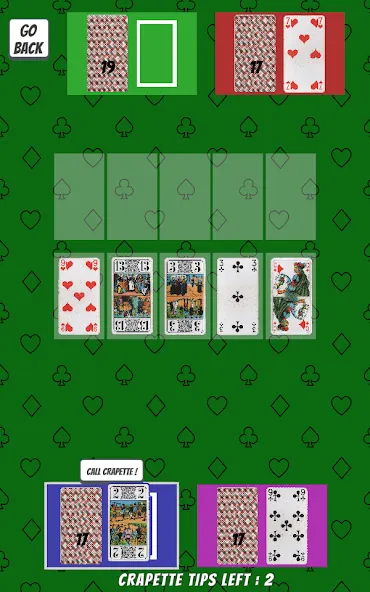 Crapette multiplayer solitaire (Крапет мультиплеер солитер)  [МОД Бесконечные деньги] Screenshot 2