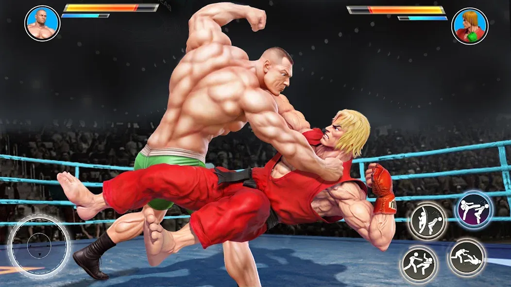 Kung Fu Heros: Fighting Game (упергеройский файтинг Кунгфуигры)  [МОД Все открыто] Screenshot 2