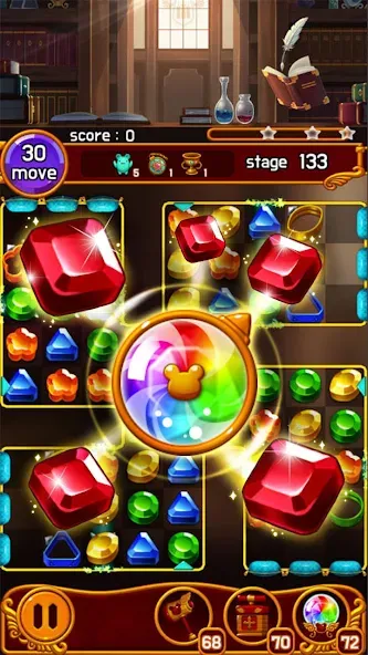 Jewel Magic Castle (Джуэл Мэджик Кэсл)  [МОД Все открыто] Screenshot 1