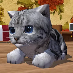 Взлом Cute Pocket Cat 3D (Сьют Покет Кэт 3Д)  [МОД Меню] - стабильная версия apk на Андроид