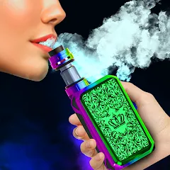 Взлом Virtual Vape Smoke Simulation (Виртуальное имитирование дыма от вэйпа)  [МОД Меню] - стабильная версия apk на Андроид