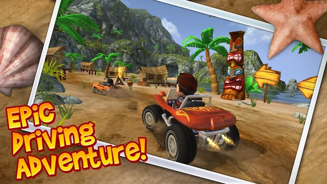 Beach Buggy Blitz (Бич Багги Блиц)  [МОД Много монет] Screenshot 1