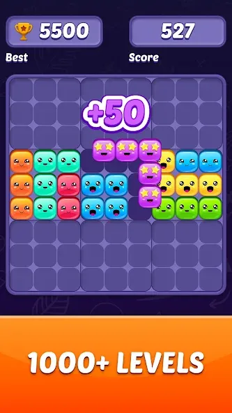 Block Puzzle Game (Блокголоволомка игра)  [МОД Unlocked] Screenshot 2