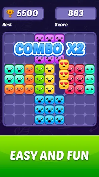 Block Puzzle Game (Блокголоволомка игра)  [МОД Unlocked] Screenshot 3