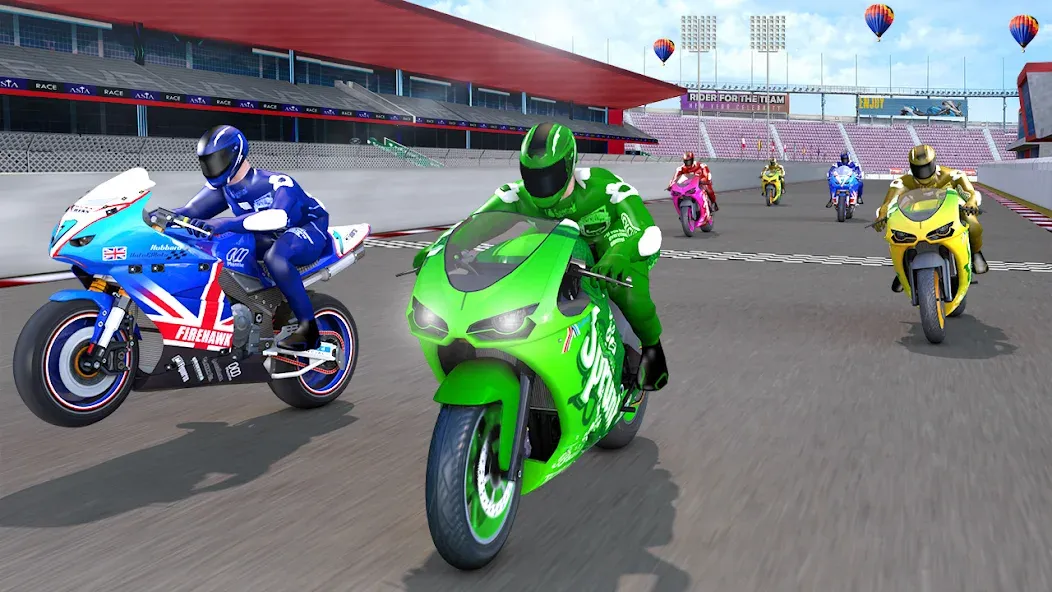 3D Bike Racing Games Offline  [МОД Все открыто] Screenshot 4