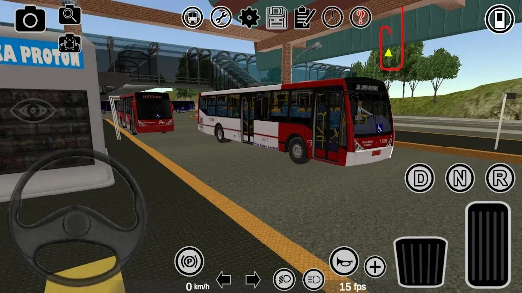 Proton Bus Simulator Urbano (Протон автобусный симулятор )  [МОД Меню] Screenshot 1