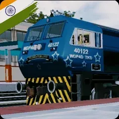 Взломанная Indian Railway Simulator (Индийский железнодорожный симулятор)  [МОД Бесконечные деньги] - последняя версия apk на Андроид