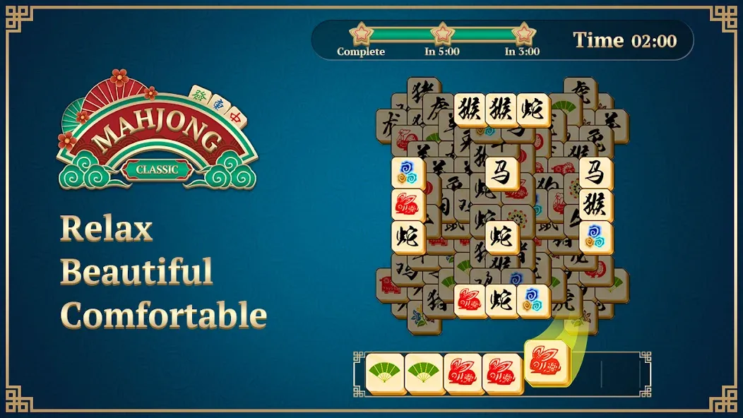 Mahjong Solitaire: 3 Tiles (Маджонг Классик)  [МОД Menu] Screenshot 5