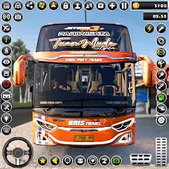 Скачать взломанную Euro Bus Simulator - Bus Games  [МОД Mega Pack] - стабильная версия apk на Андроид