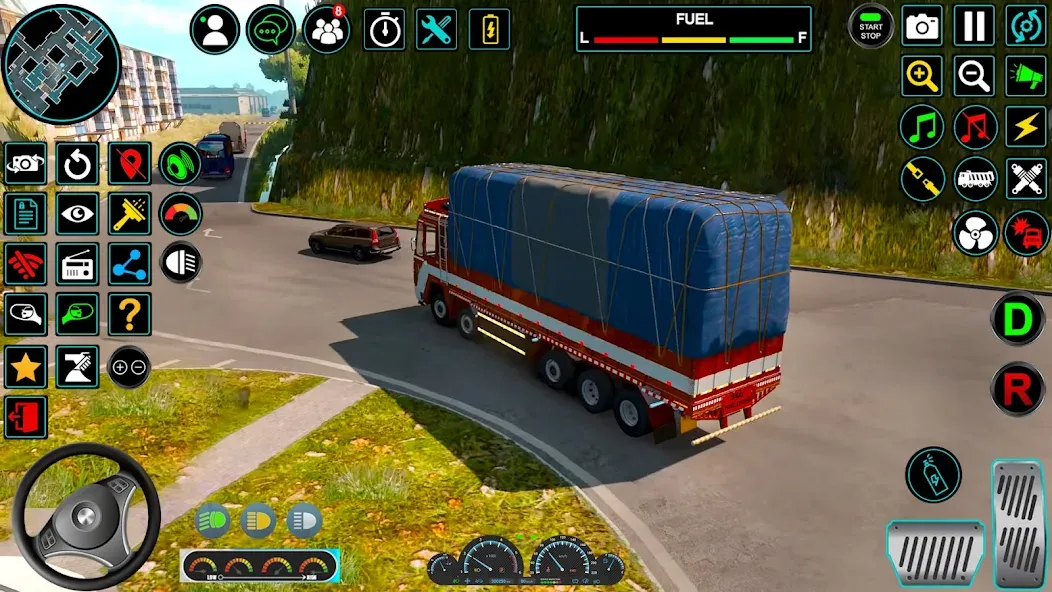 Indian Truck Offroad Cargo Sim (Индийский грузовик   )  [МОД Много монет] Screenshot 2