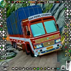 Скачать взлом Indian Truck Offroad Cargo Sim (Индийский грузовик   )  [МОД Много монет] - полная версия apk на Андроид