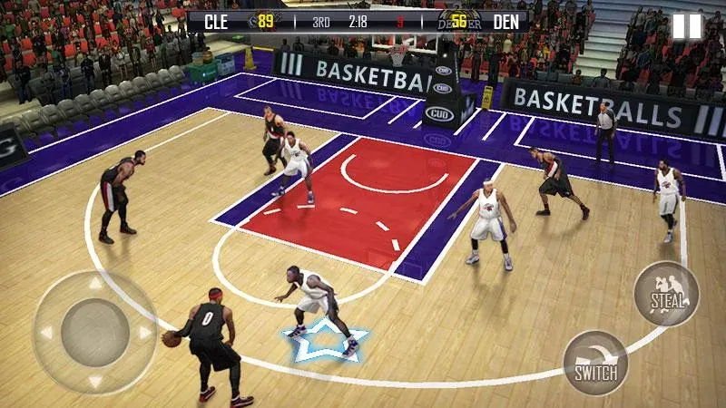 Fanatical Basketball  [МОД Бесконечные монеты] Screenshot 1