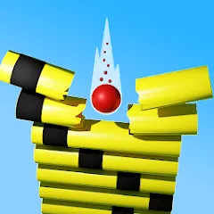 Взломанная Ball: Blast colorful bricks 3d  [МОД Бесконечные монеты] - последняя версия apk на Андроид