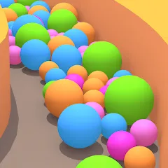 Скачать взломанную Sand Balls - Puzzle Game (Сэнд Боллс)  [МОД Unlimited Money] - полная версия apk на Андроид