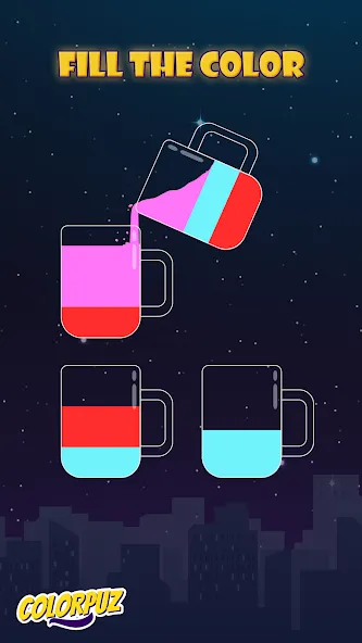 Colorpuz - Water Sort Puzzle (Колорпаз)  [МОД Все открыто] Screenshot 5