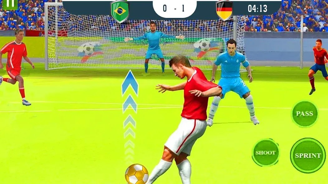 ultimate football game 2024  [МОД Все открыто] Screenshot 2